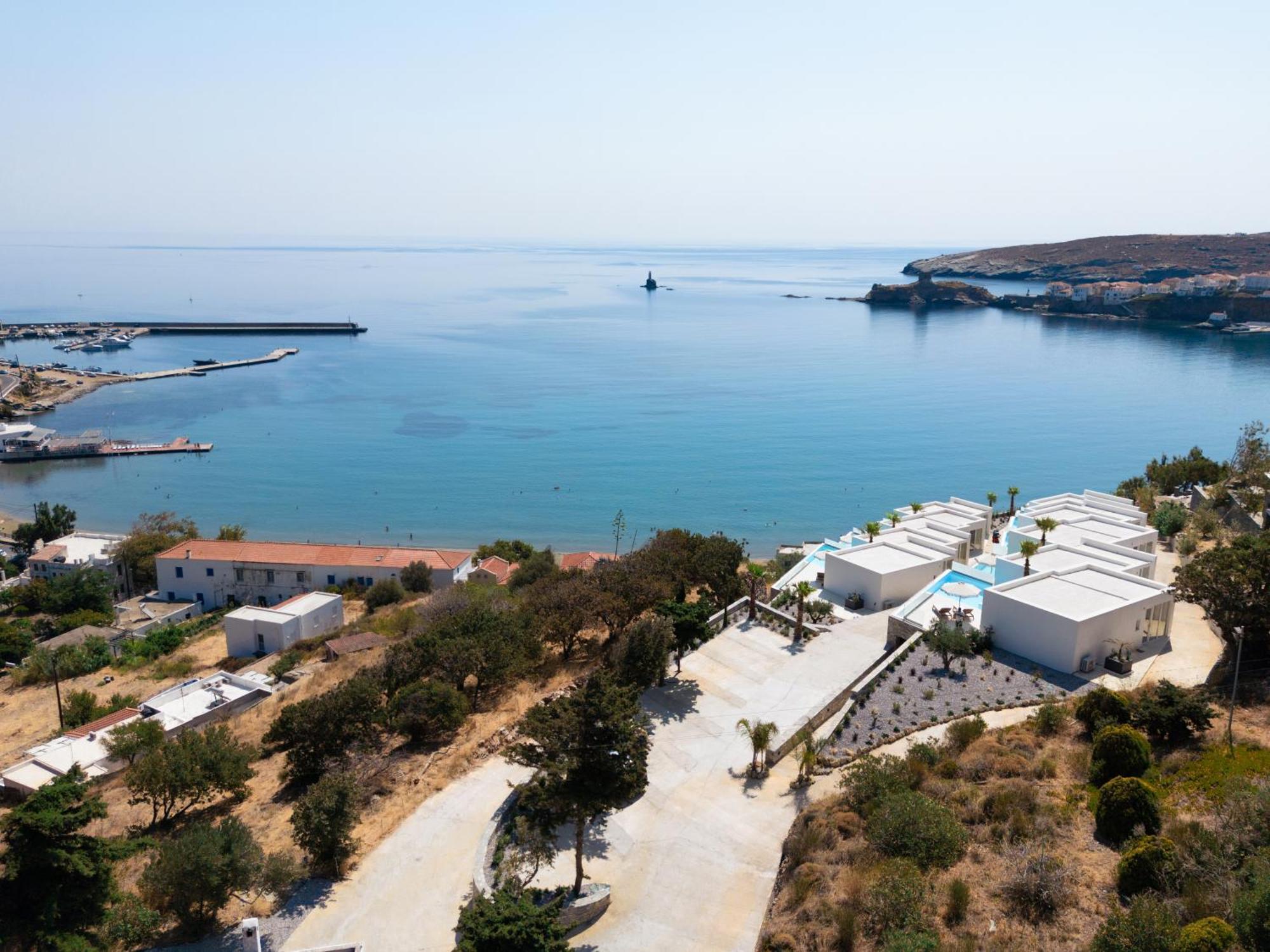 Golden Vista, Beachfront Suites By Explore Andros Dış mekan fotoğraf
