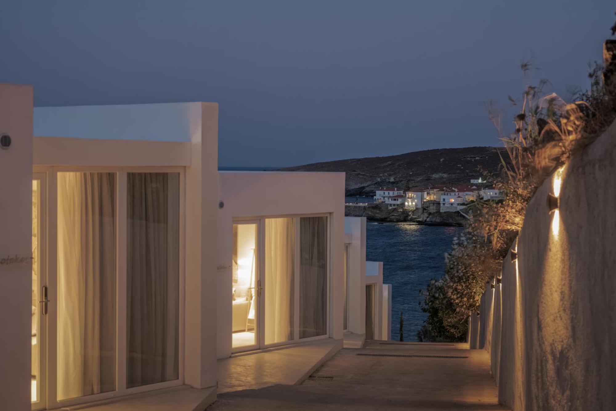 Golden Vista, Beachfront Suites By Explore Andros Dış mekan fotoğraf