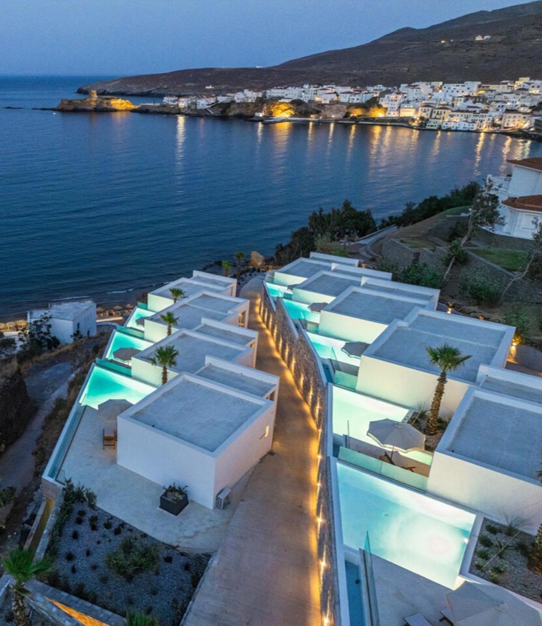 Golden Vista, Beachfront Suites By Explore Andros Dış mekan fotoğraf
